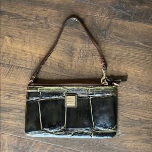 Dooney & Bourke Croc Embossed Wristlet